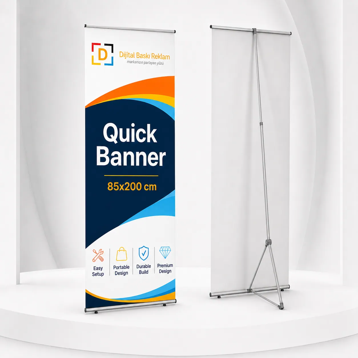 85cm x 200cm Quick Banner